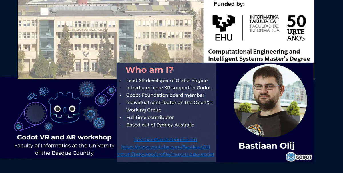Godot VR and AR Workshop with Bastiaan Olij